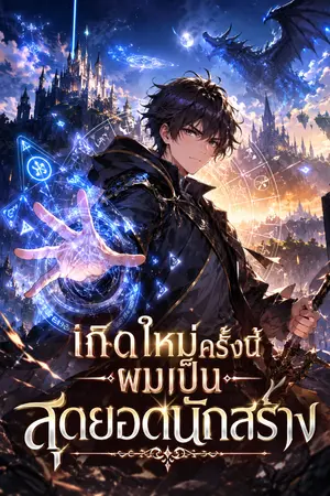 ปกนิยาย เกิดใหม่ครั้งนี้ผมเป็นสุดยอดนักสร้าง