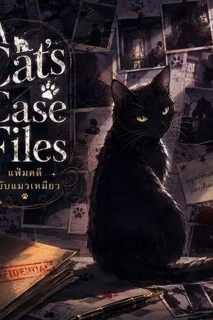 ปกนิยาย A Cat's Case Flies แฟ้มคดีฉบับแมวเหมียว