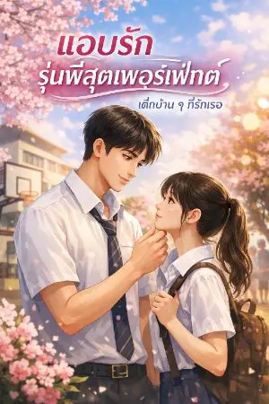 ปกนิยาย แอบรัก รุ่นพี่สุดเพอร์เฟ็กต์