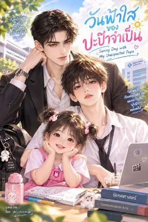 ปกนิยาย วันฟ้าใสของปะป๊าจำเป็น (Sunny Day with My Unexpected Papa)