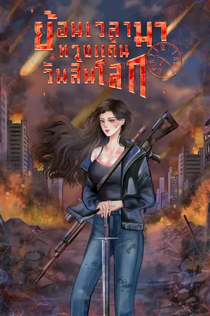ปกนิยาย ย้อนเวลามาทวงแค้นวันสิ้นโลก