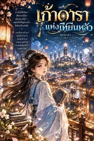 ปกนิยาย เก้าดาราแห่งเทียนหลัว