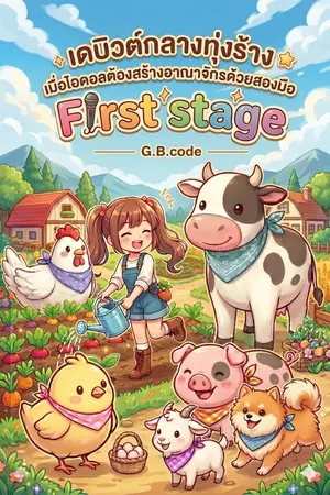 ปกนิยาย First stage เดบิวต์กลางทุ่งร้าง เมื่อไอดอลต้องสร้างอาณาจักรด้วยสองมือ