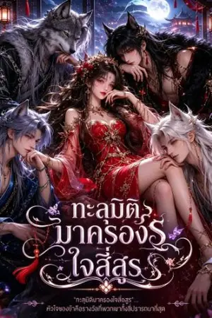 ปกนิยาย ทะลุมิติมาครองใจสี่อสูร