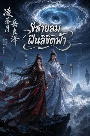 ปกนิยาย ขี่สายลม ฝืนลิขิตฟ้า