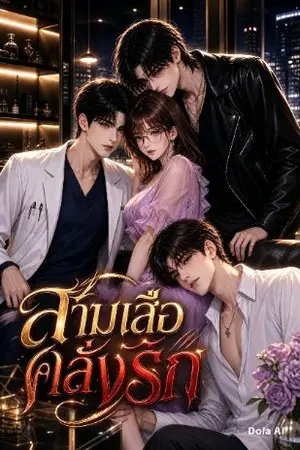 ปกนิยาย สามเสือ คลั่งรัก