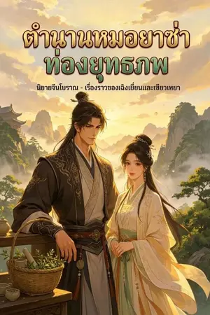 ปกนิยาย ตำนานหมอยาซ่า ท่องยุทธภพ