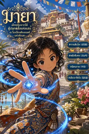 ปกนิยาย มายา สาวน้อยมหัศจรรย์
