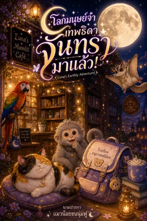 ปกนิยาย โลกมนุษย์จ๋าเทพธิดาจันทรามาแล้ว! (Luna's Earthly Adventure)
