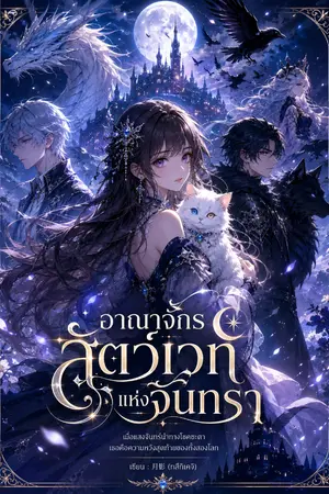 ปกนิยาย อาณาจักรสัตว์เวทแห่งจันทรา