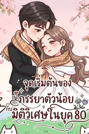 ปกนิยาย จุดเริ่มต้นของภรรยาตัวน้อยกับมิติวิเศษในยุค80