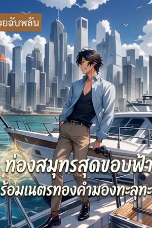 ปกนิยาย ท่องสมุทรสุดขอบฟ้า พร้อมเนตรทองคำมองทะลุทะเล
