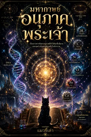 ปกนิยาย มหากาพย์อนุภาคพระเจ้า