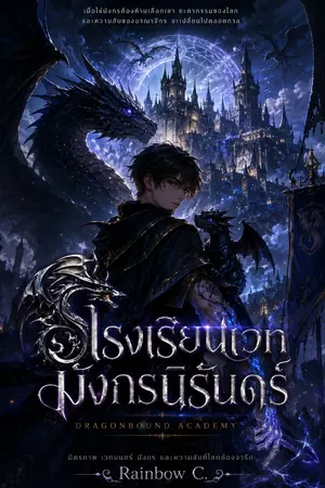 ปกนิยาย โรงเรียนเวทมังกรนิรันดร์