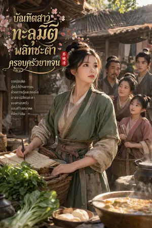 ปกนิยาย ณฑิตสาวทะลุมิติ พลิกชะตาครอบครัวยากจน