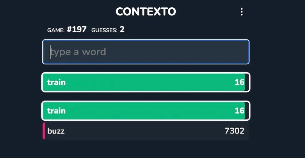 ภาพจาก https://gamerjournalist.com/contexto-answers-best-strategies-and-hints/