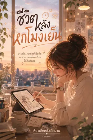 ปกนิยาย ชีวิตหลังหกโมงเย็น