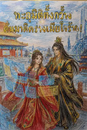 ปกนิยาย ทะลุมิติตั้งกว้าง ดันมาติดร่างเมียใจร้าย!(ฟรีถึง20มิถุนายน)