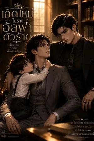 ปกนิยาย เกิดใหม่ในร่างอัลฟาตัวร้าย ที่พระเอกฆ่าตายตั้งแต่ต้นเรื่อง