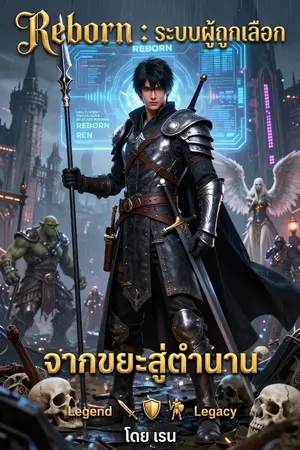ปกนิยาย Reborn : ระบบผู้ถูกเลือก จากขยะสู่ตำนาน