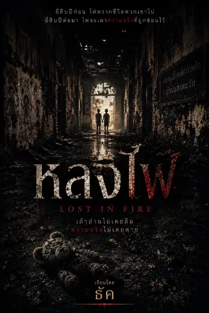ปกนิยาย หลงไฟ - Lost in Fire