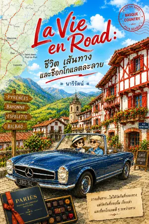 ปกนิยาย La Vie en Road: ชีวิต เส้นทาง และช็อคโกแลตละลาย