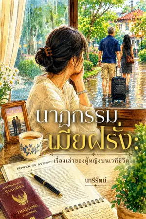 ปกนิยาย นาฏกรรมเมียฝรั่ง (13 ตอนจบ)