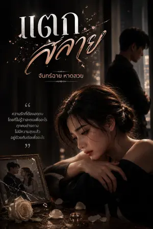 ปกนิยาย แตกสลาย