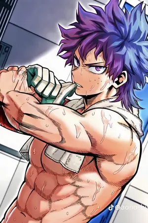 ปกนิยาย โอตะคุฮีโร่ (fanfic My Hero Academia)