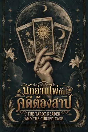ปกนิยาย นักอ่านไพ่กับคดีต้องสาป