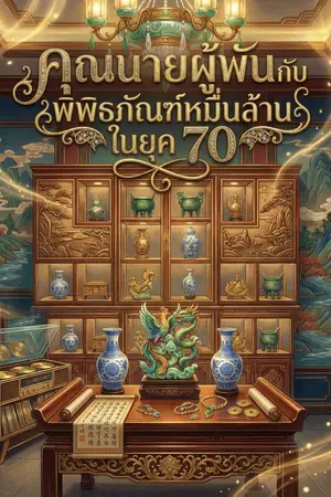 ปกนิยาย คุณนายผู้พันกับพิพิธภัณฑ์หมื่นล้านในยุค 70