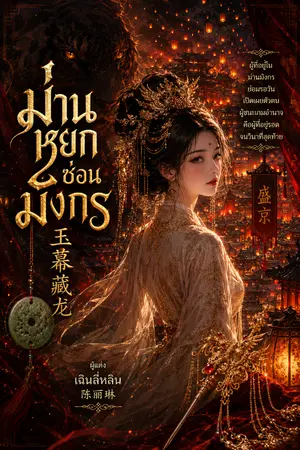 ปกนิยาย ม่านหยกซ่อนมังกร 玉幕藏龙