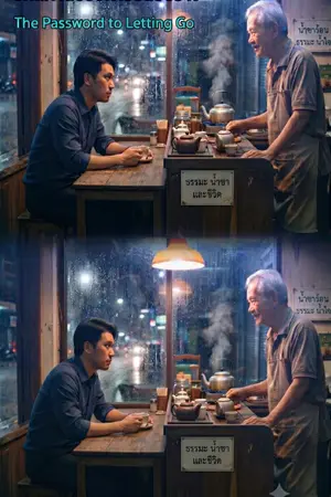 ปกนิยาย รหัสผ่านของการปล่อยวาง (The Password to Letting Go)