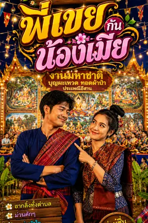 ปกนิยาย นิทานก้อมอีสานพี่เขยกับน้องเมีย