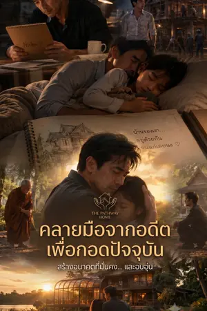 ปกนิยาย คลายมือจากอดีต เพื่อกอดปัจจุบัน