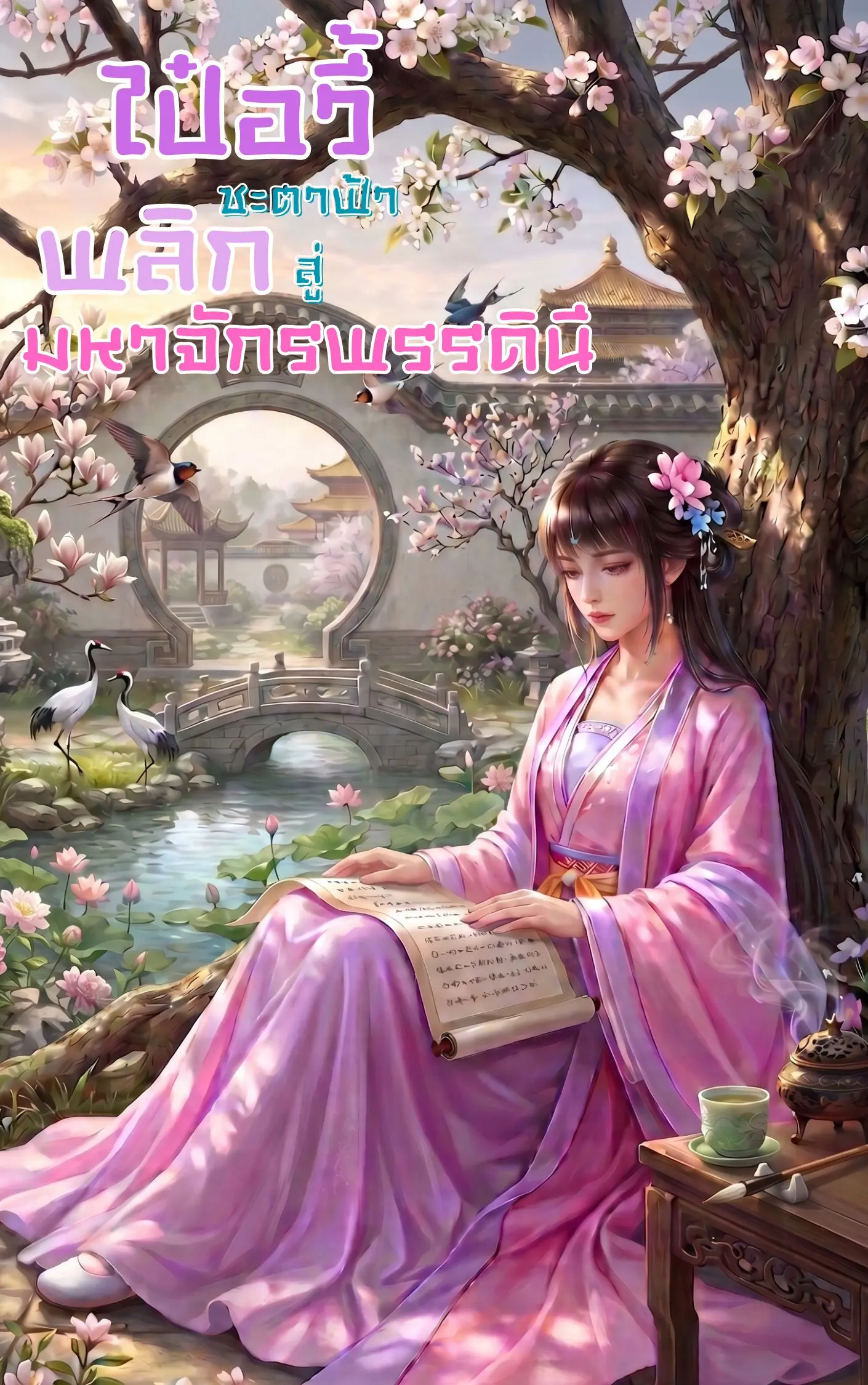 ปกนิยาย ไป๋อวี้พลิกชะตาฟ้า สู่มหาจักรพรรดินี