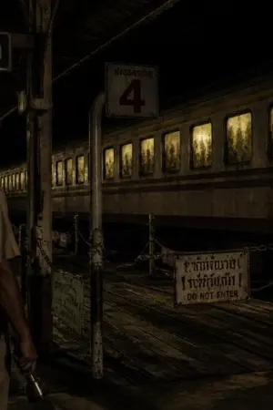 ปกนิยาย กฎของพนักงานกะดึกสถานีรถไฟร้าง