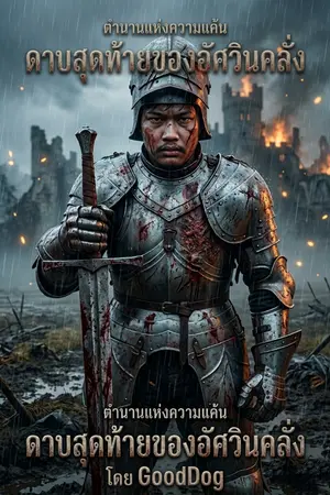 ปกนิยาย ดาบสุดท้ายของอัศวินคลั่ง [The Last Blade of the Berserk Knight]