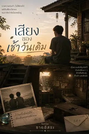 ปกนิยาย เสียงของเช้าวันเดิม