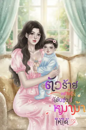 ปกนิยาย ตัวร้ายอย่างฉันต้องช่วยหม่าม้าให้ได้