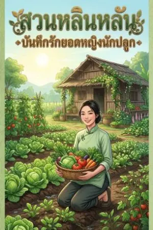ปกนิยาย สวนหลินหลัน บันทึกรักยอดหญิงนักปลูก