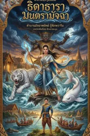 ปกนิยาย ธิดาธารามนตรามัจฉา