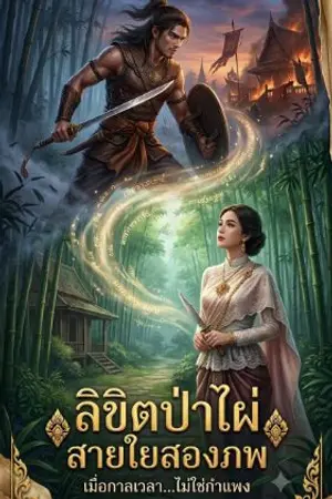 ปกนิยาย ลิขิตป่าไผ่สายใยสองภพ