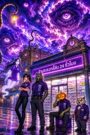 ปกนิยาย Convenience Store of Mysteries ร้านนี้รับทั้งคนทั้งผี