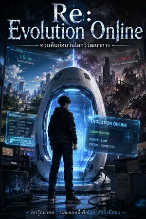 ปกนิยาย หวนคืนก่อนวันโลกวิวัฒนาการ