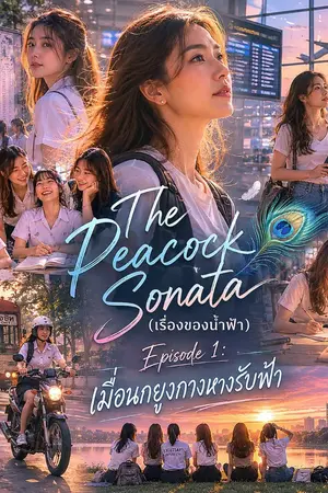 ปกนิยาย The Peacock Sonata (เรื่องของน้ำฟ้า)