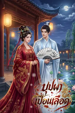 ปกนิยาย บุปผาเปื้อนเลือด