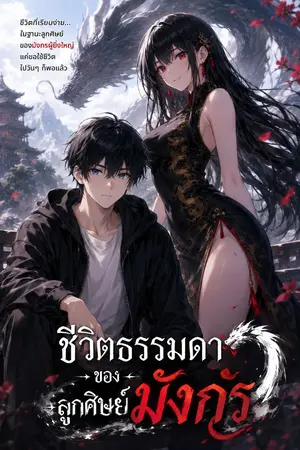 ปกนิยาย ชีวิตธรรมดาของลูกศิษย์มังกร