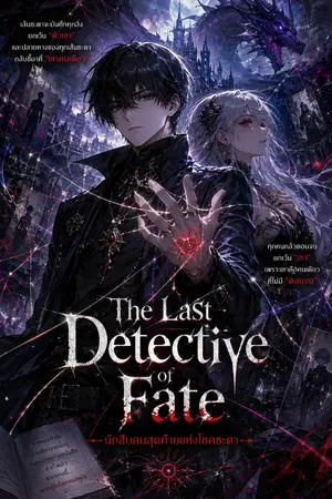 ปกนิยาย นักสืบคนสุดท้ายแห่งโชคชะตา (The Last Detective of Fate)