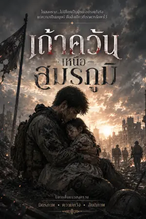 ปกนิยาย เถ้าควันเหนือสมรภูมิ